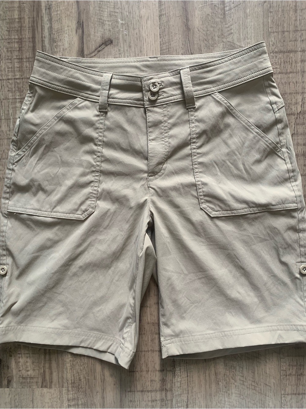 Eddie Bauer Khaki Cargo Shorts